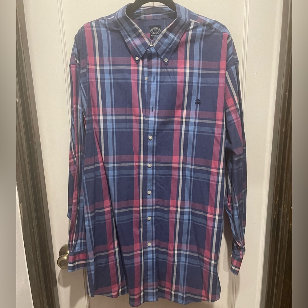 3XL Brooks Brothers Non-Iron Supima Cotton Sport Shirt